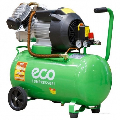 Оборудование для напыления пенополиуретана Компрессор масляный Eco AE-502-3, 50 л, 2.2 кВт - бытовой